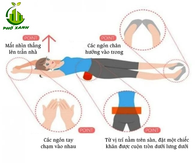 6 tư thế nằm giảm cân của người Nhật hiệu quả