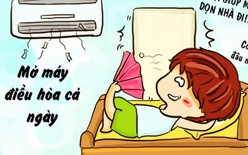 Những thói quen sử dụng điều hòa sai lầm hầu hết ai cũng mắc phải
