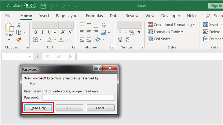 Hướng dẫn chi tiết cách đặt mật khẩu khóa file Excel