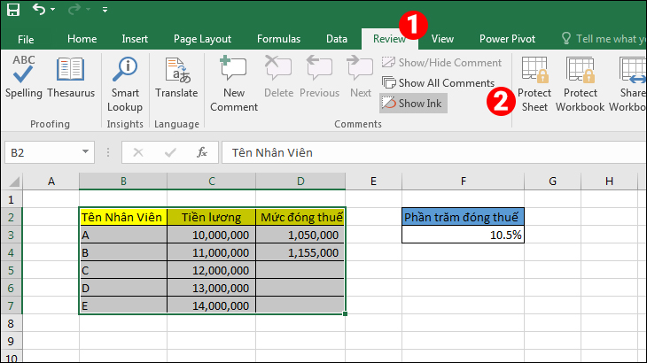 Hướng dẫn chi tiết cách đặt mật khẩu khóa file Excel