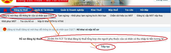 Hướng dẫn đăng ký người phụ thuộc online năm 2024