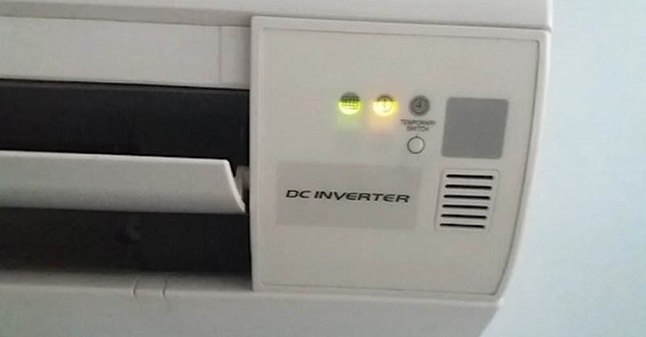Máy lạnh Mitsubishi chớp đèn 14 lần do bộ cảm biến dàn nóng bị hỏng