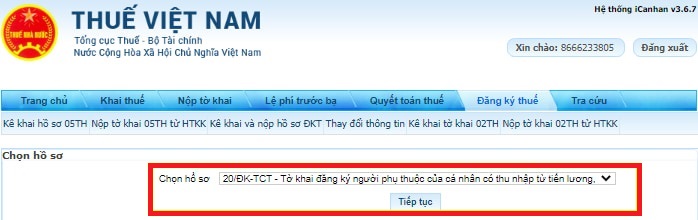 Hướng dẫn đăng ký người phụ thuộc online năm 2024