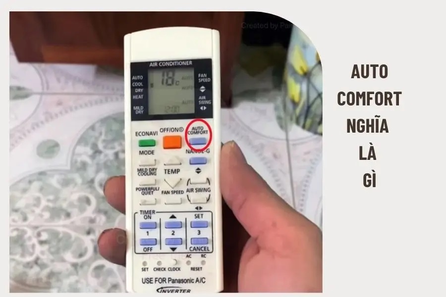 Chế độ Auto comfort nghĩa là gì