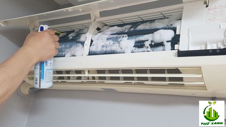cách sử dụng dung dịch vệ sinh máy lạnh an toàn