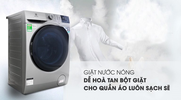 Tìm hiểu về chế độ giặt nước nóng trên máy giặt