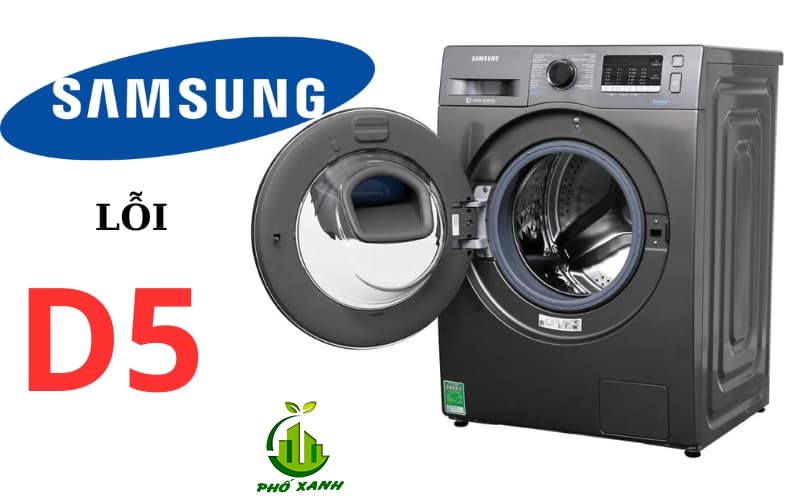 Lỗi D5 máy giặt Samsung - Nguyên nhân, cách khắc phục & Dịch vụ sửa chữa tận nhà