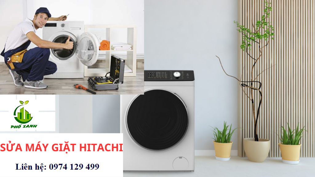 Sửa máy giặt Hitachi tại nhà
