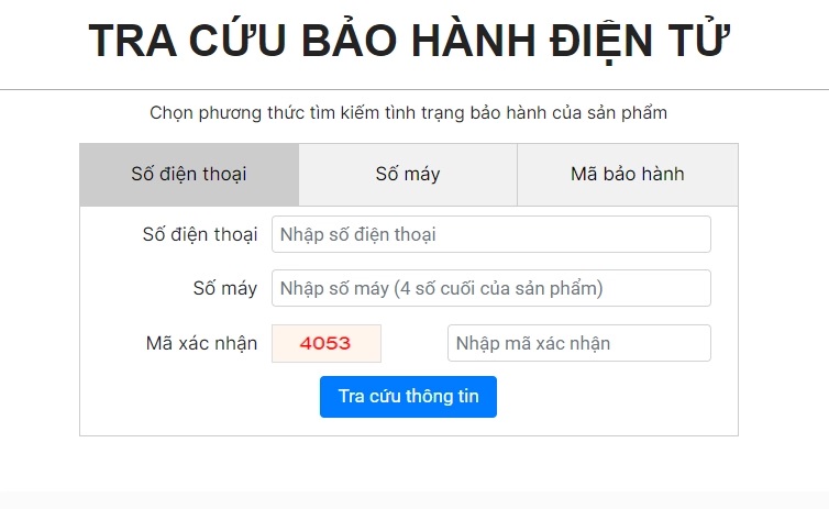 Hướng dẫn tra cứu bảo hành máy giặt Sanyo