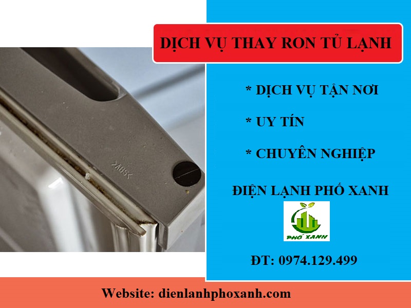 Thay ron tủ lạnh - Dịch vụ tận nơi, chuyên nghiệp, uy tín