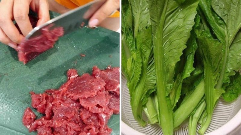 Sơ chế nguyên liệu
