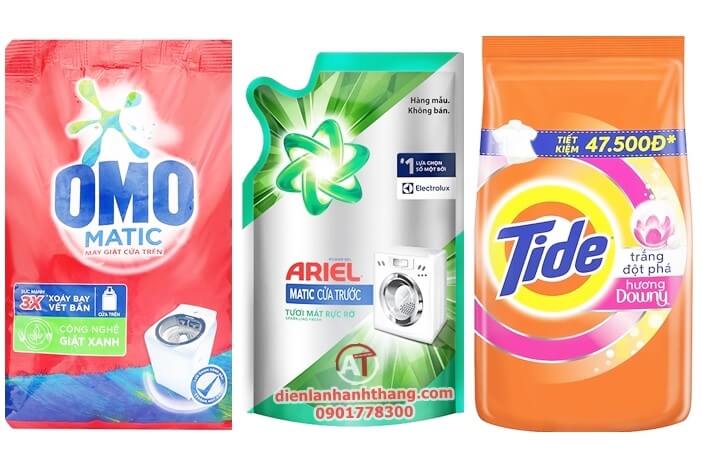 Bột giặt cho máy giặt cửa trước