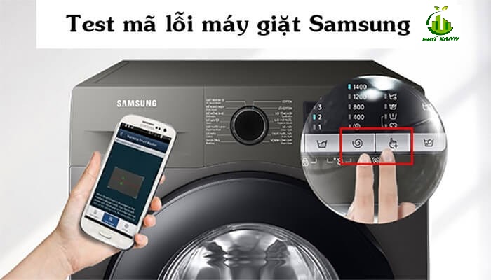 Nhấn và giữ đồng thời 2 nút Spin và Options để khởi động chức năng Smart Check
