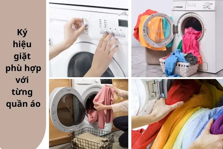 Các ký hiệu trên máy giặt Electrolux và ý nghĩa đầy đủ