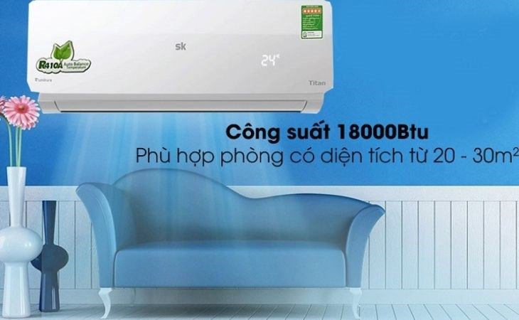 Cần lưu ý chọn máy lạnh có công suất phù hợp với diện tích để tăng hiệu quả sử dụng