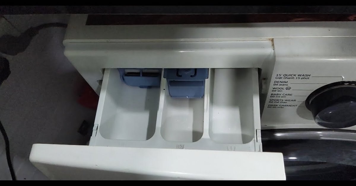 ngăn chứa nước giặt của máy giặt samsung Điện lạnh Phố Xanh