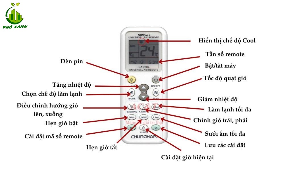 Hướng dẫn cài đặt tần số Remote đa năng thủ công