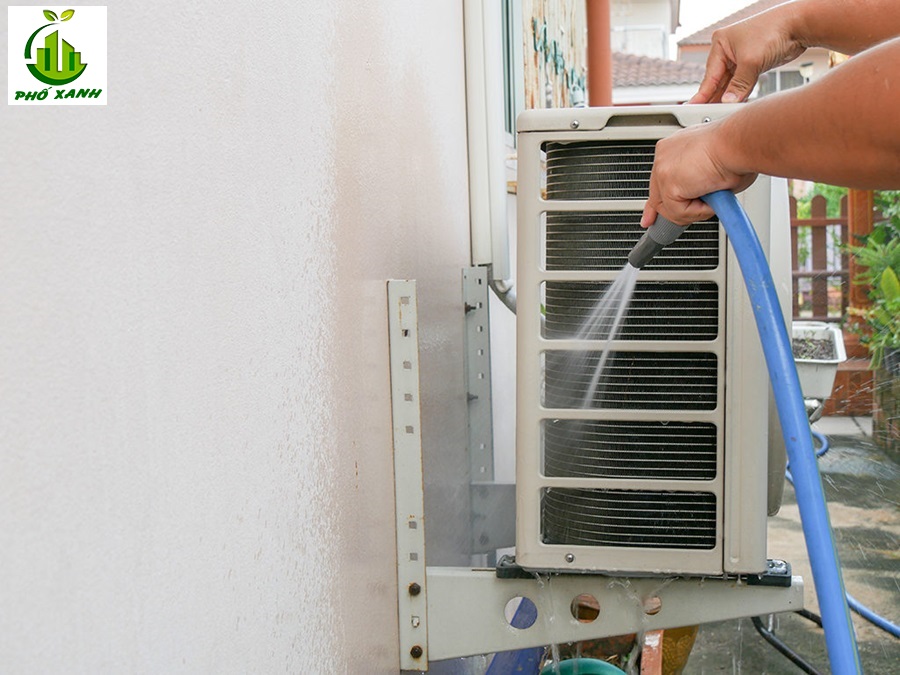 2 cách vệ sinh cục nóng máy lạnh tại nhà siêu đơn giản