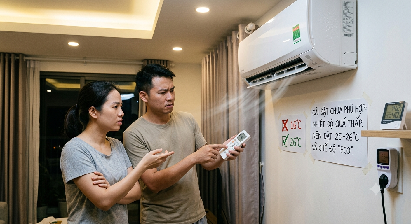 Máy lạnh báo lỗi - Nguyên nhân và cách xử lý tại nhà
