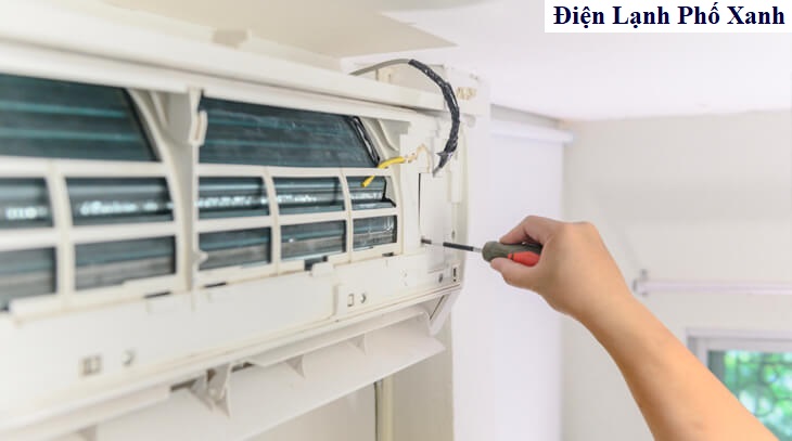 Sửa máy lạnh quận 6 - Điện lạnh Phố Xanh