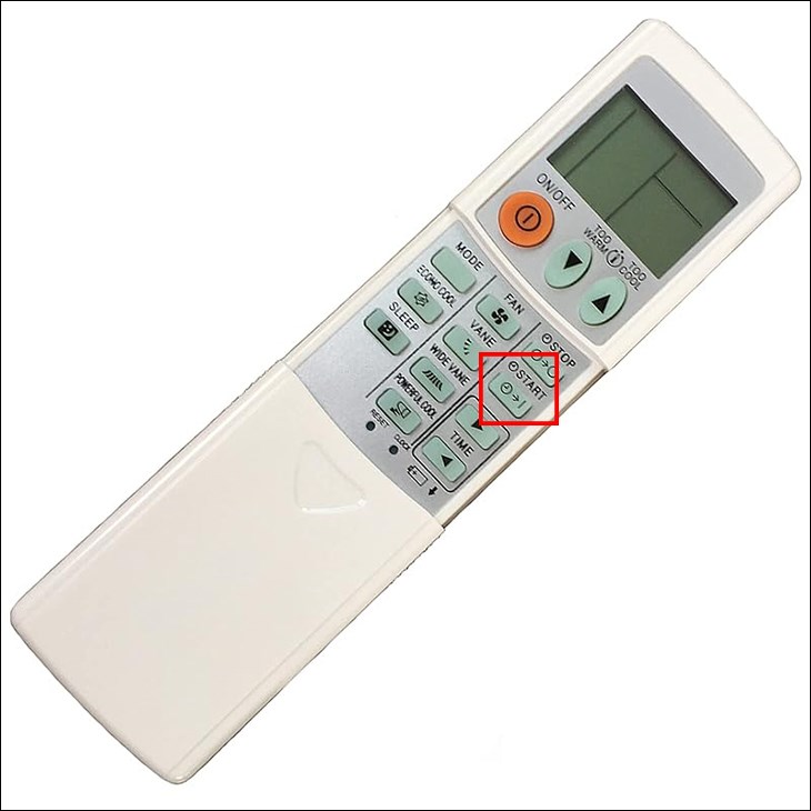 Để hẹn giờ mở máy lạnh, người dùng chọn vào nút ON TIMER