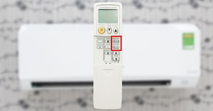 Người dùng hẹn thời gian bật/tắt với nút TIME START hoặc TIME STOP