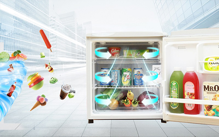 Tủ lạnh Aqua 50 lít AQR-55AR