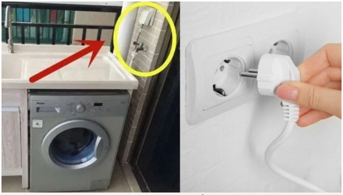 Sau khi giặt xong, có nên rút điện máy giặt không?