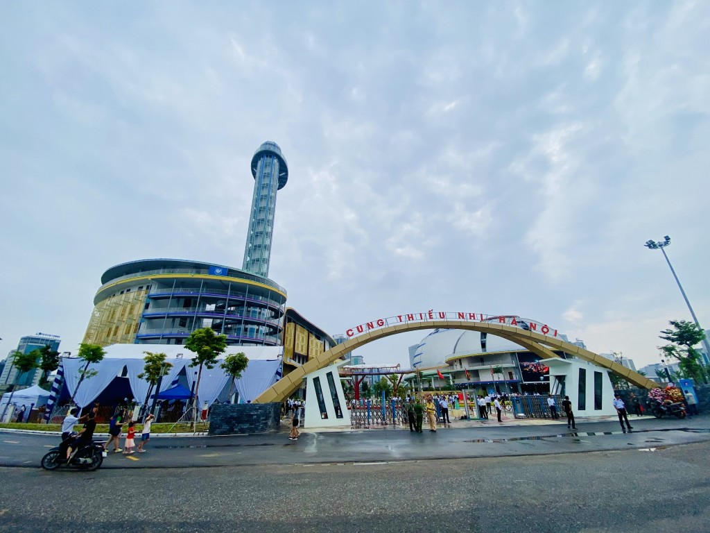 Không gian hiện đại bên trong Cung Thiếu nhi Hà Nội