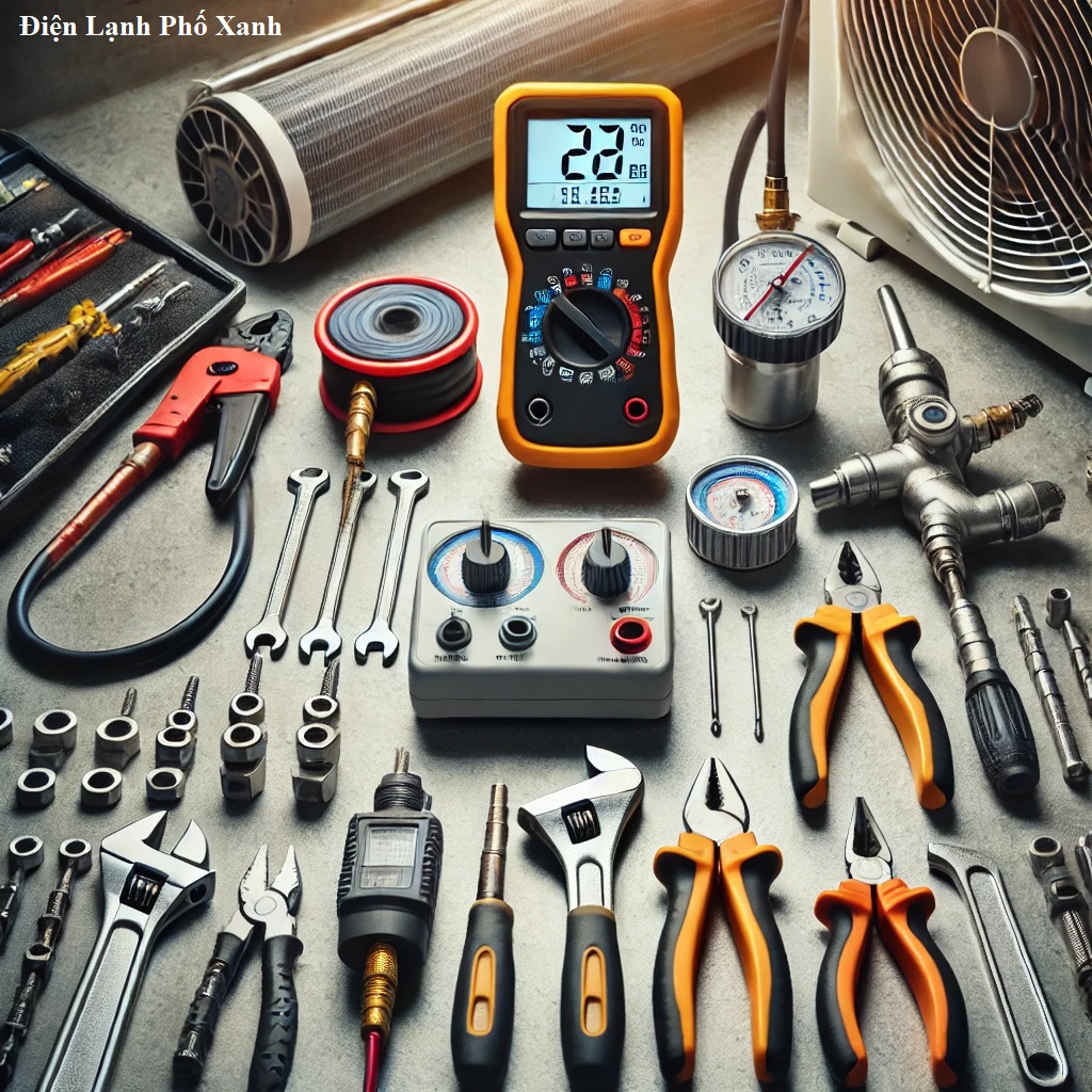 Dụng cụ lắp máy lạnh 
