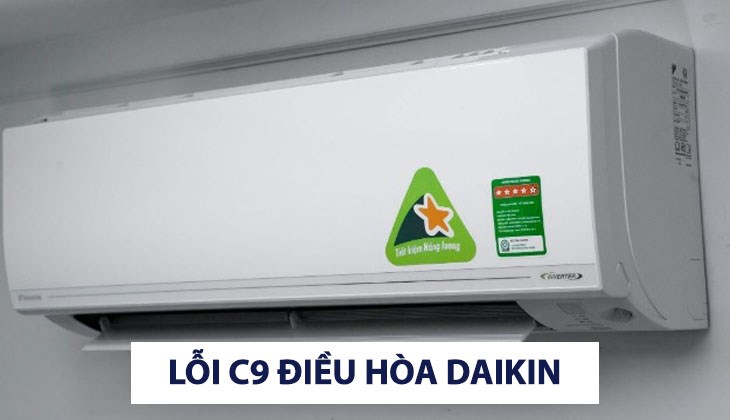 Sửa máy lạnh Daikin lỗi C9