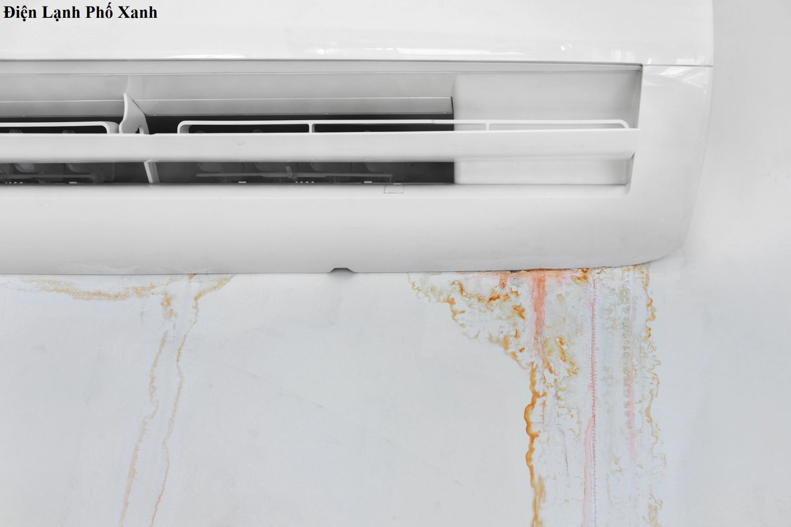 Máy lạnh bị chảy nước Điện lạnh Phố Xanh