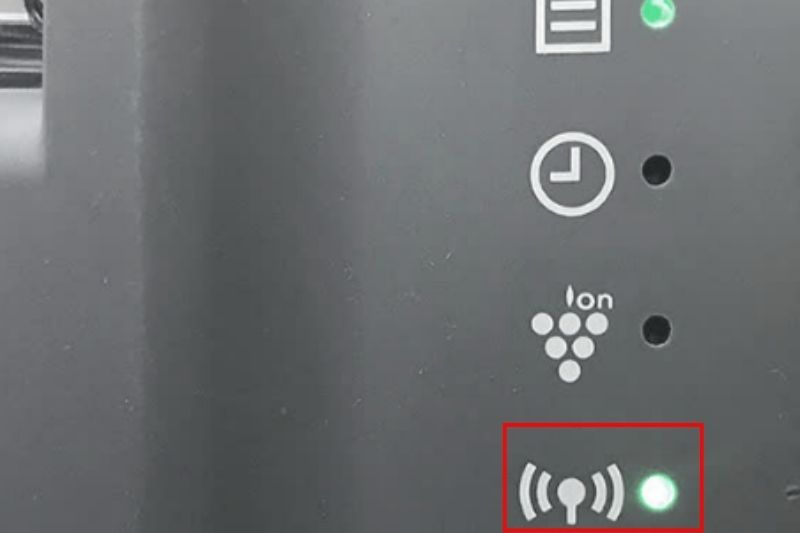 đèn wlan nhấp nháy