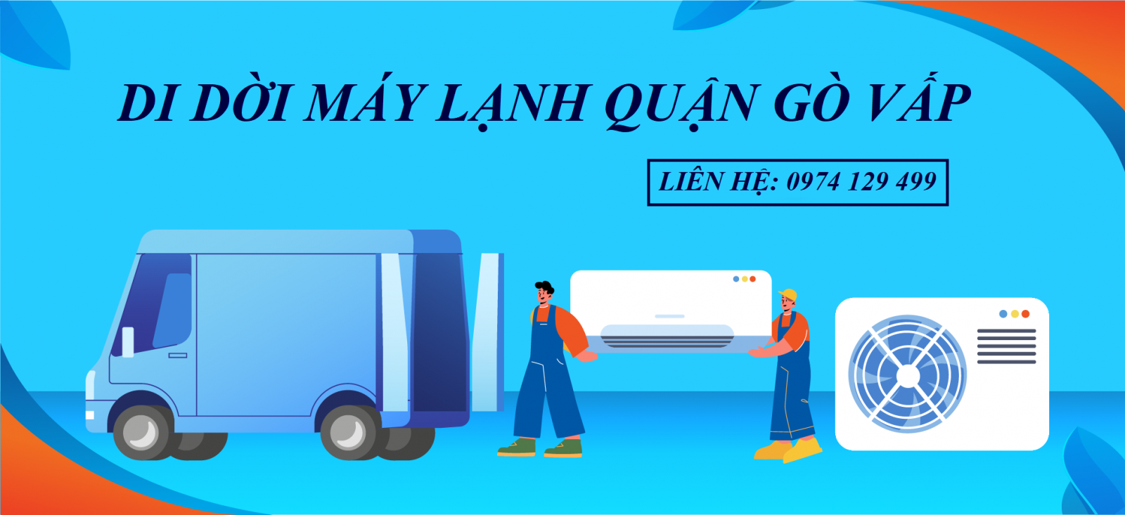 Di dời máy lạnh quận Gò Vấp giá rẻ