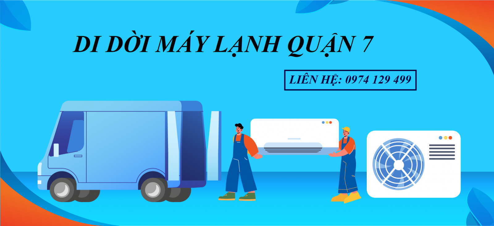 Di dời máy lạnh giá rẻ tại quận 7