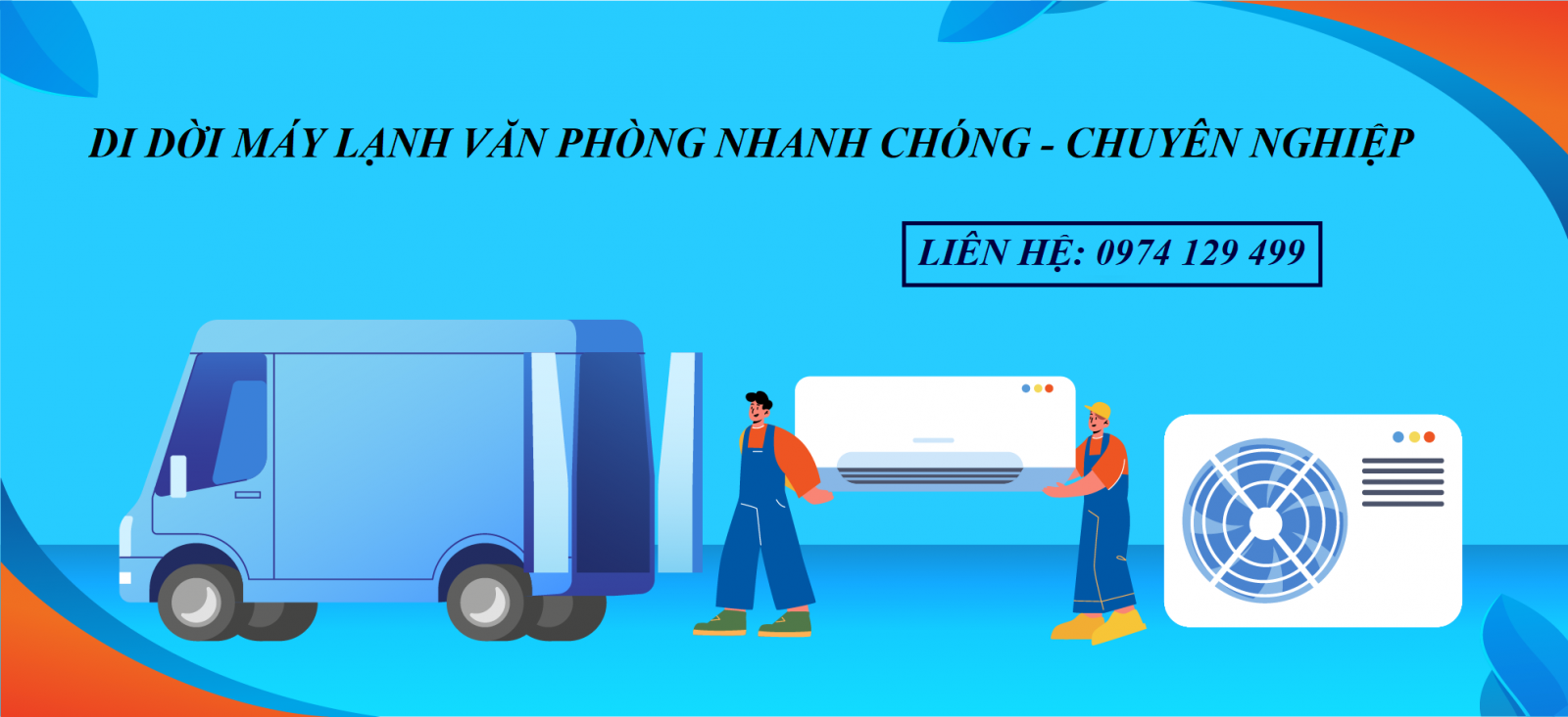 Di dời máy lạnh văn phòng nhanh chóng - Chuyên nghiệp