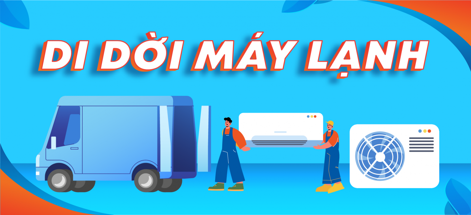 Di dời máy lạnh tại chung cư HCM