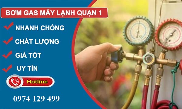 Dịch vụ Bơm gas máy lạnh tại quận 1 uy tín