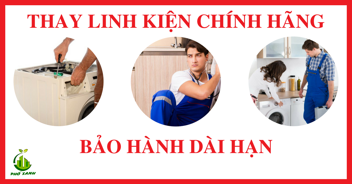 Sửa máy giặt tại nhà | Bảng giá công sửa chữa và linh kiện