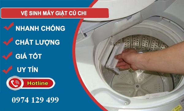 Vệ sinh máy giặt tại huyện Củ Chi