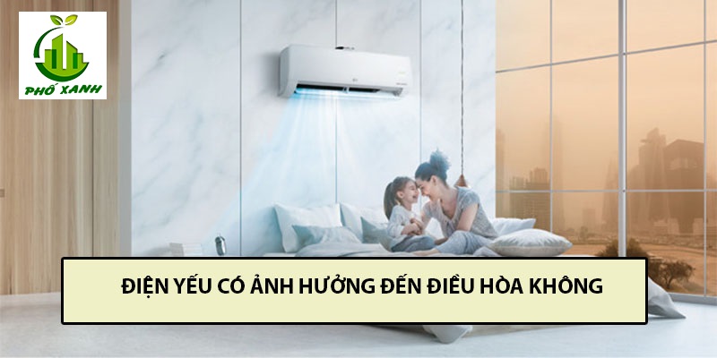 Điện yếu khiến máy lạnh không chạy phải làm sao?