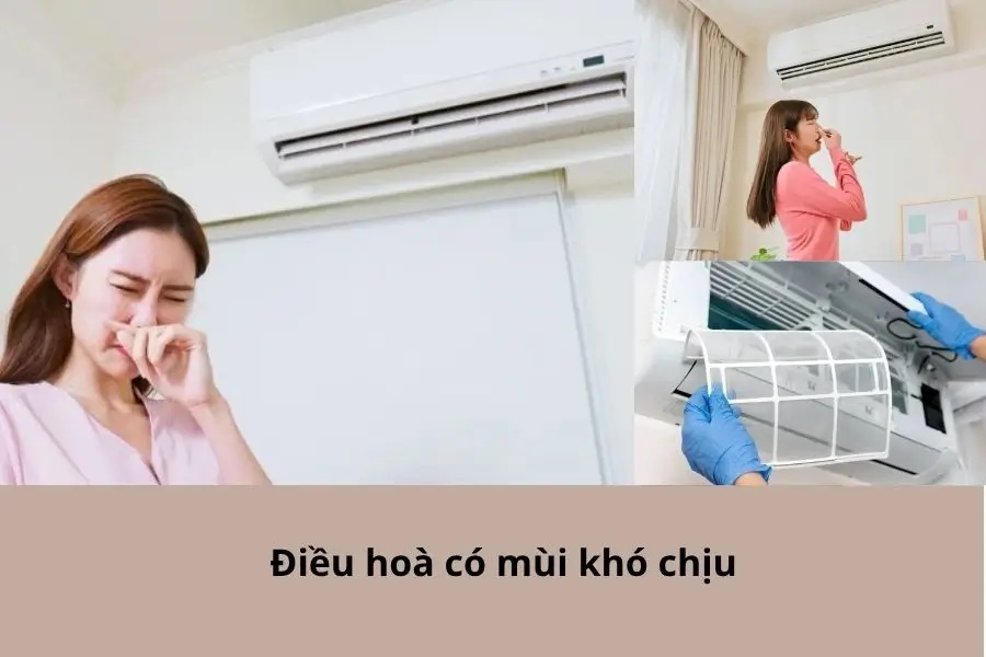 Những lỗi điều hoà thường gặp mùi khó chịu