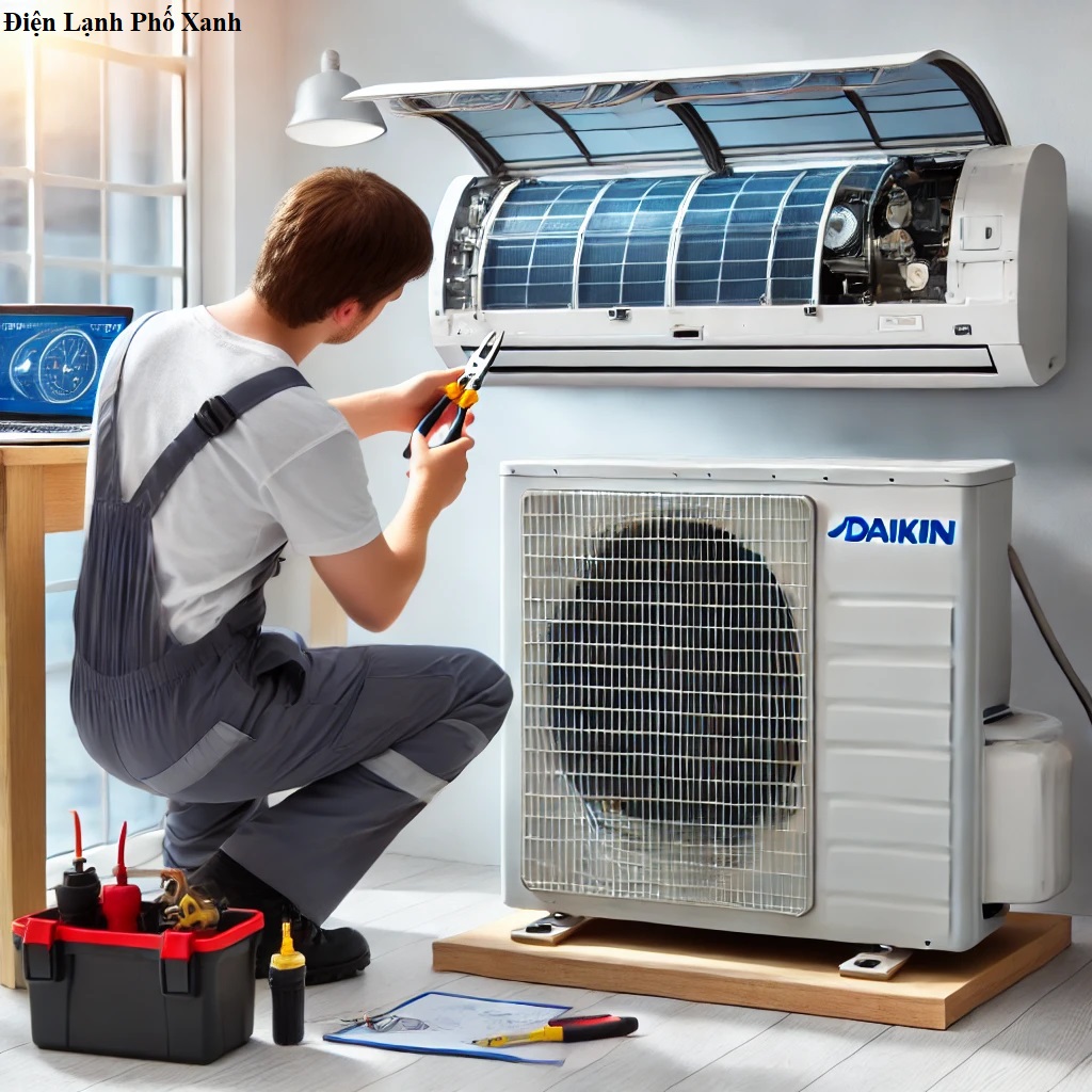 Điều hòa Daikin báo lỗi 
