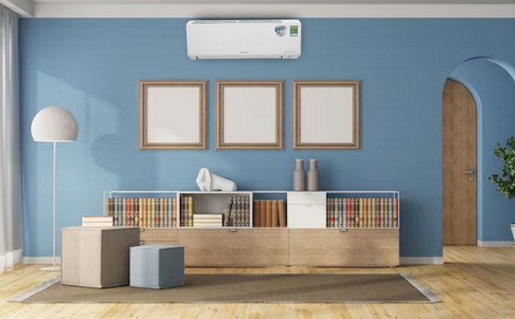 Điều hòa Daikin Inverter 2.5 HP FTKF60XVMV có khả năng làm mát căn phòng lớn nên kết hợp với quạt để cho hiệu quả làm lạnh tốt hơn