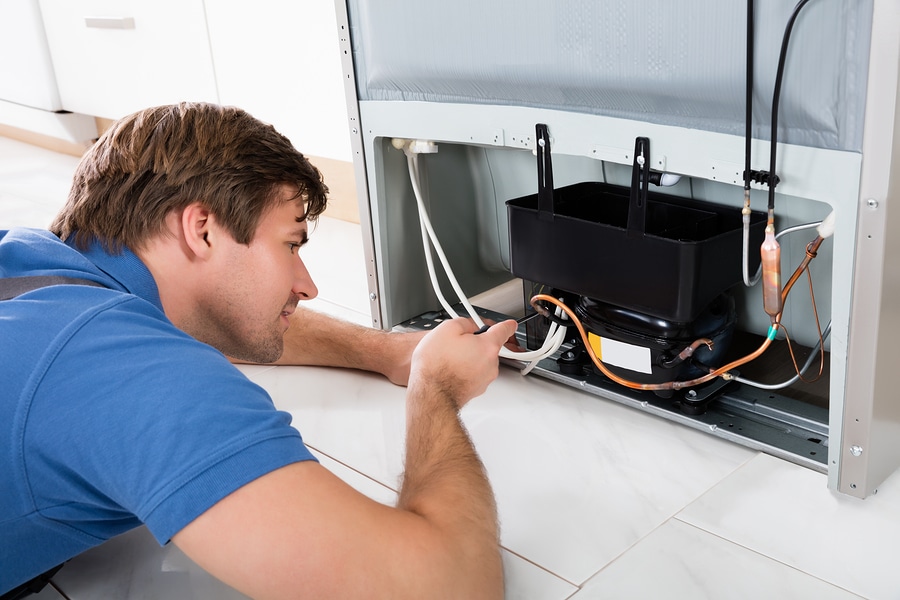 ghim block máy tủ lạnh bị tuột