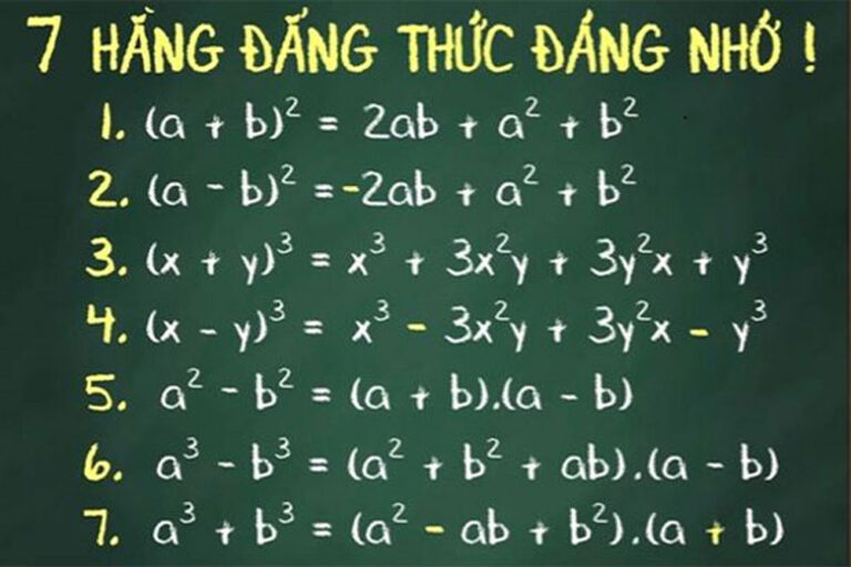 hằng đẳng thức bậc 3
