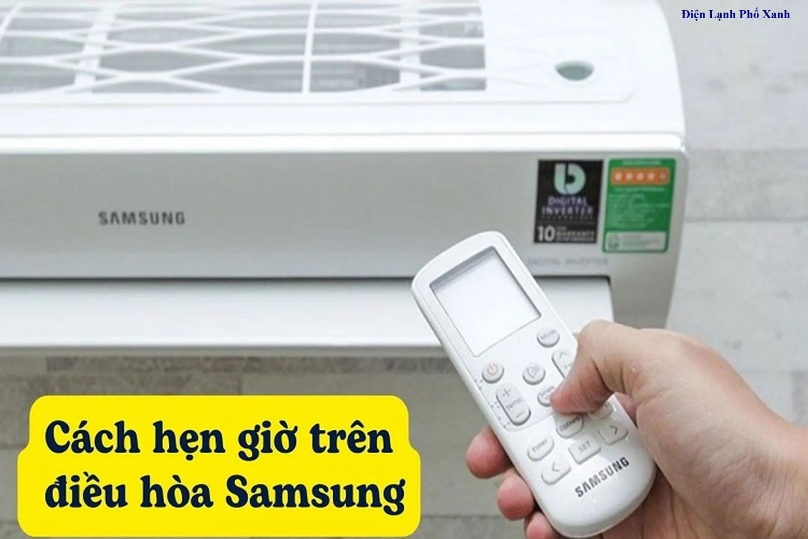 Cách bật/tắt hẹn giờ điều hòa Samsung chi tiết dễ hiểu nhất