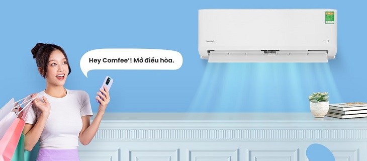 Hướng dẫn cách bật máy lạnh Comfee
