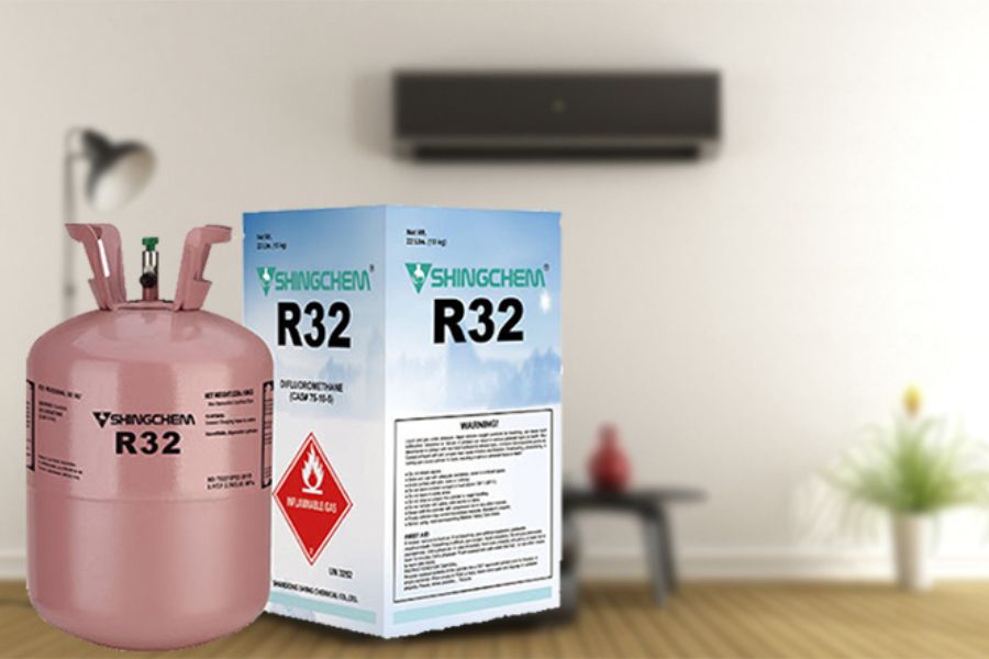Gas R32 Điện lạnh Phố Xanh