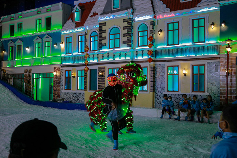 Khu vui chơi tuyết Snow Town Sài Gòn
